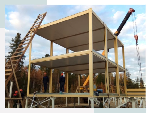 Строительство модульных здания Георгиевск