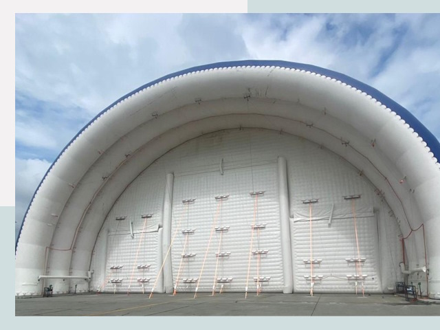 Пневмокаркасные ангары от СтальСтрой-Грг по цене от 618 руб.