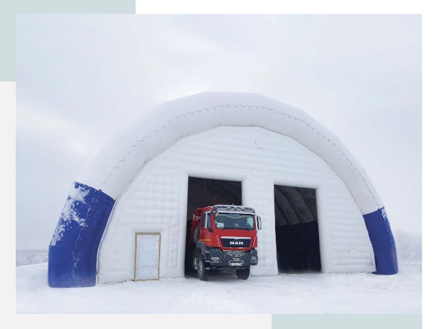 Мобильные ангары в Георгиевске