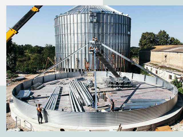 Силосы для зерна в Георгиевск от 618 руб. - Надёжное хранение