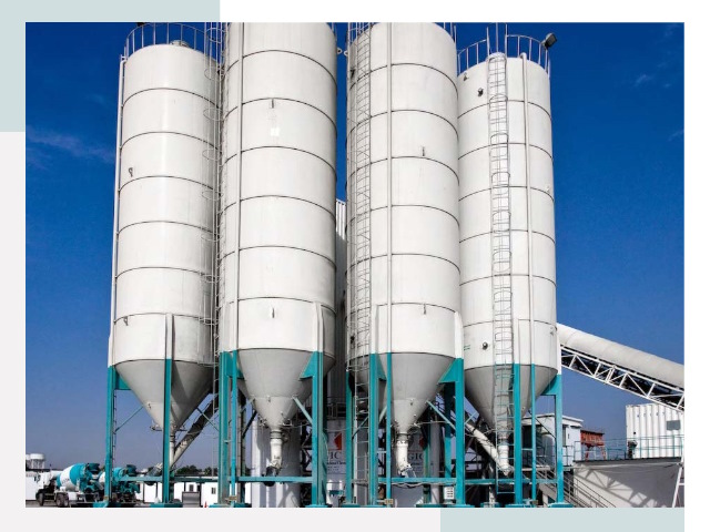 Строительство цементных силосов в Георгиевске