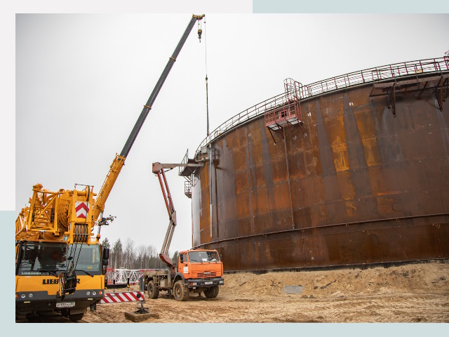 Монтаж резервуаров в Георгиевске от 618 руб. за м³