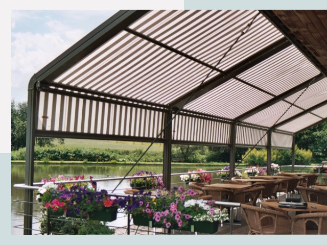 Элегантные навесы для кафе от 618 руб в Георгиевск