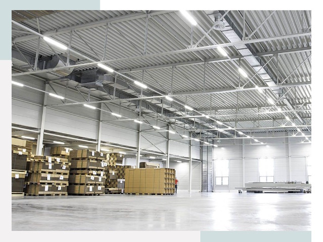 Освещение ангаров в Георгиевске