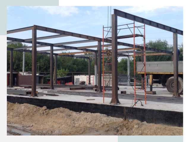 Фундамент для ангаров в Георгиевске