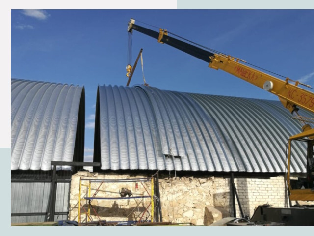 Реконструкция ангаров в Георгиевске от 618 руб.