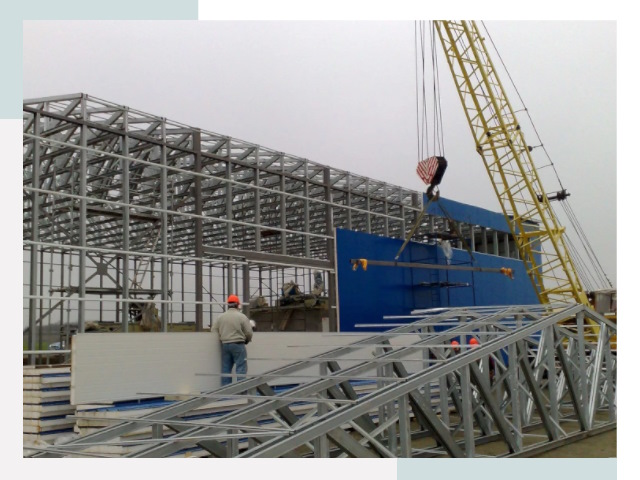 Монтаж ангаров в Георгиевске